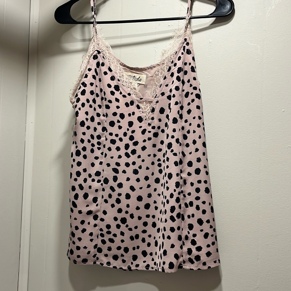 Boutique silky Tank Top size small